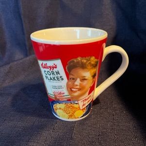 Vintage Kellogg's Corn Flakes "That's For Me" Ceramic 12oz. Mug 2006
